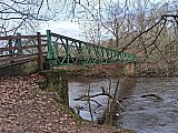 Bridge over the River Goyt - Pear Mill walk