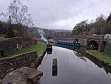 The canal basin at Bugsworth. - Long Walk Whaley Bridge